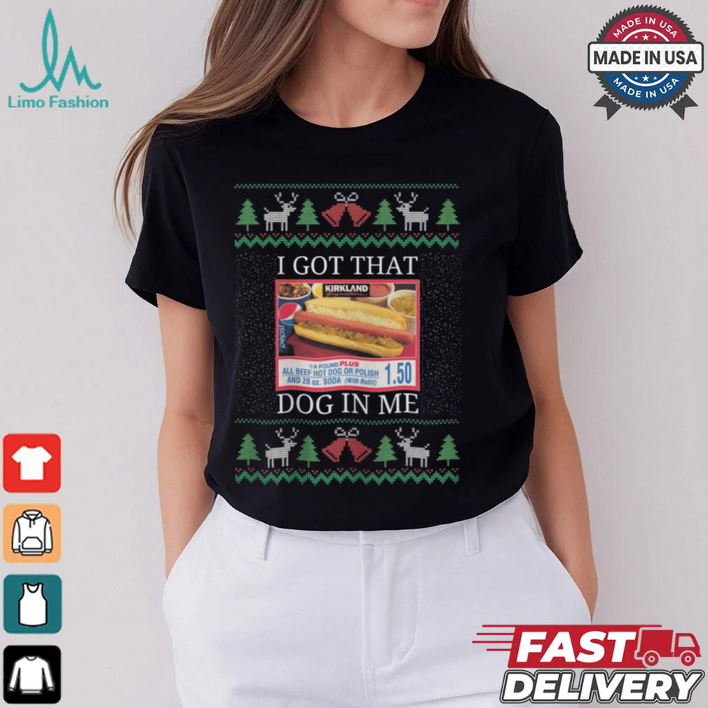 I Got That Dog in Me Ugly Christmas Sweater Costco Kirkland Signature Holiday Party Shirt I Got That Dog in Me Ugly Christmas Sweater Costco Kirkland Signature Holiday Party Shirt