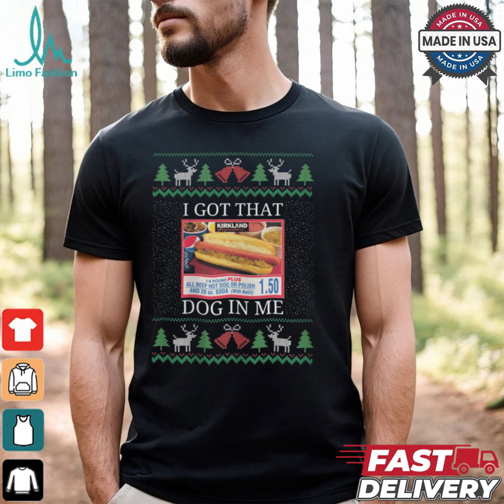 I Got That Dog in Me Ugly Christmas Sweater Costco Kirkland Signature Holiday Party Shirt I Got That Dog in Me Ugly Christmas Sweater Costco Kirkland Signature Holiday Party Shirt