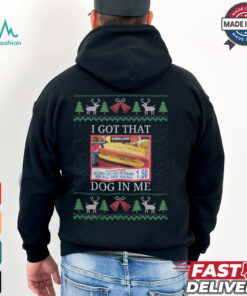 I Got That Dog in Me Ugly Christmas Sweater Costco Kirkland Signature Holiday Party Shirt