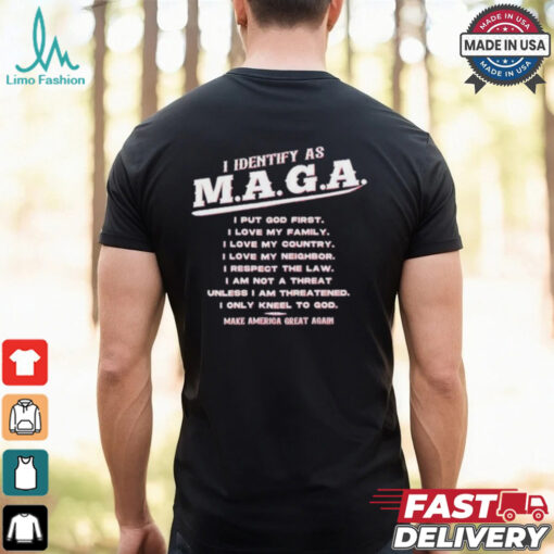 I Identify As Maga 2024 T shirts