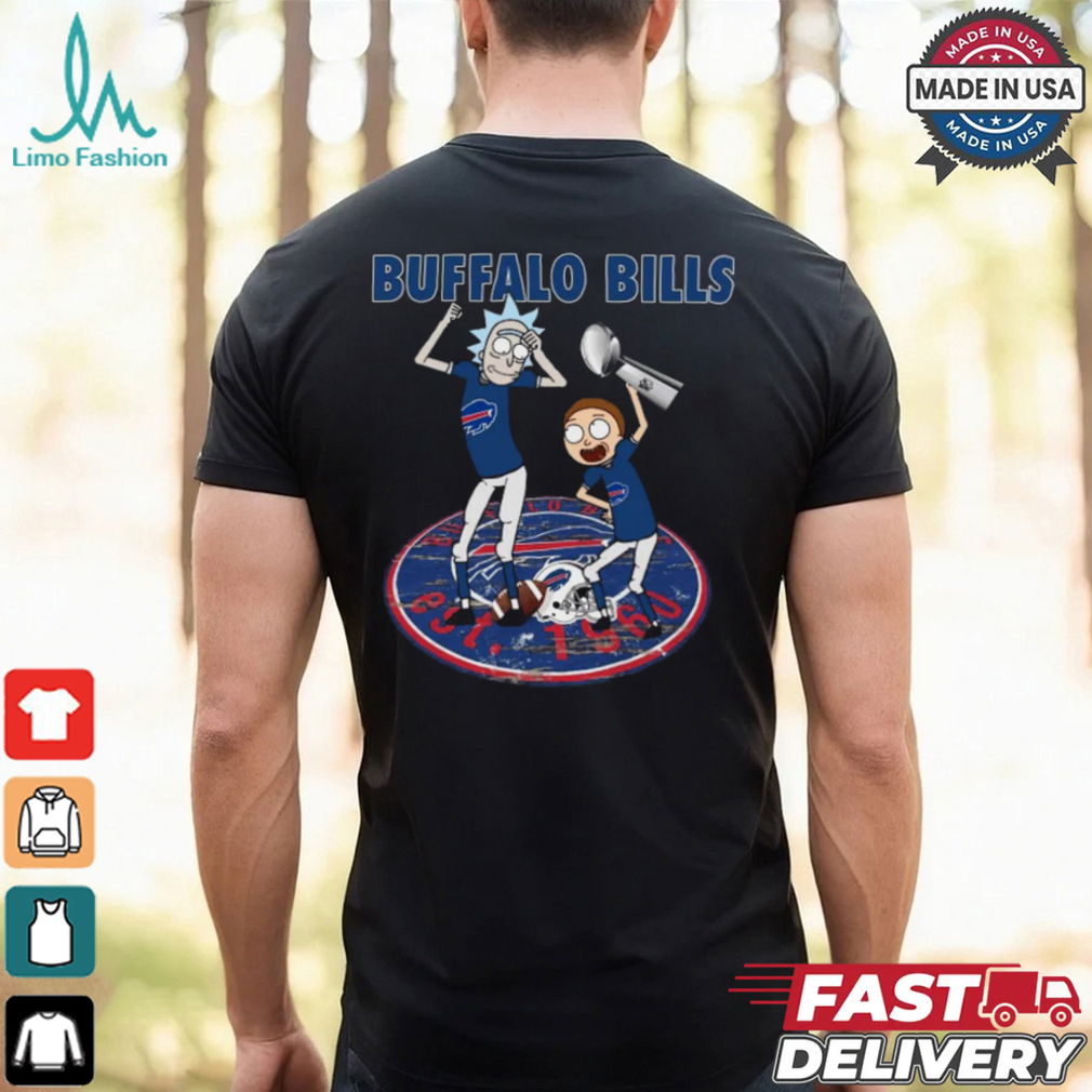 I Turned Myself Into A Buffalo Fan Morty Im Bill Rick Shirt I Turned Myself Into A Buffalo Fan Morty Im Bill Rick Shirt
