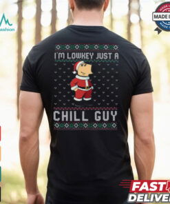 I’m Lowkey Just A Chill Guy Christmas Sweatshirt