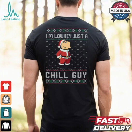 I’m Lowkey Just A Chill Guy Christmas Sweatshirt