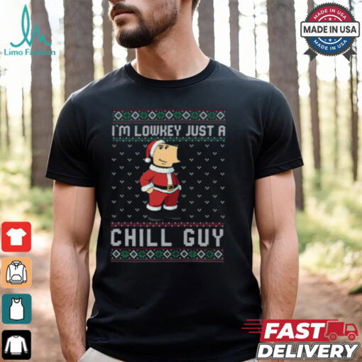 I’m Lowkey Just A Chill Guy Christmas Sweatshirt
