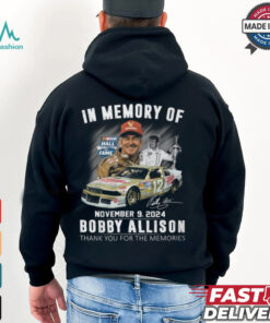 In Memory Of Bobby Allison Thank You For The Memories Shirt