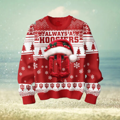 Indiana Hoosiers 2024 Ugly Christmas Sweater