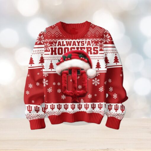 Indiana Hoosiers 2024 Ugly Christmas Sweater