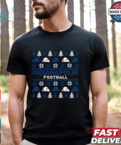 Indianapolis Football Pattern Christmas Shirt