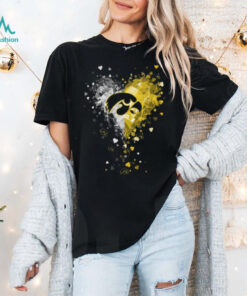Iowa Hawkeyes Crystal Heart Shirt