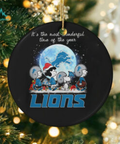 It_s The Most Wonderful Time Of The Year Lions Christmas Shirt