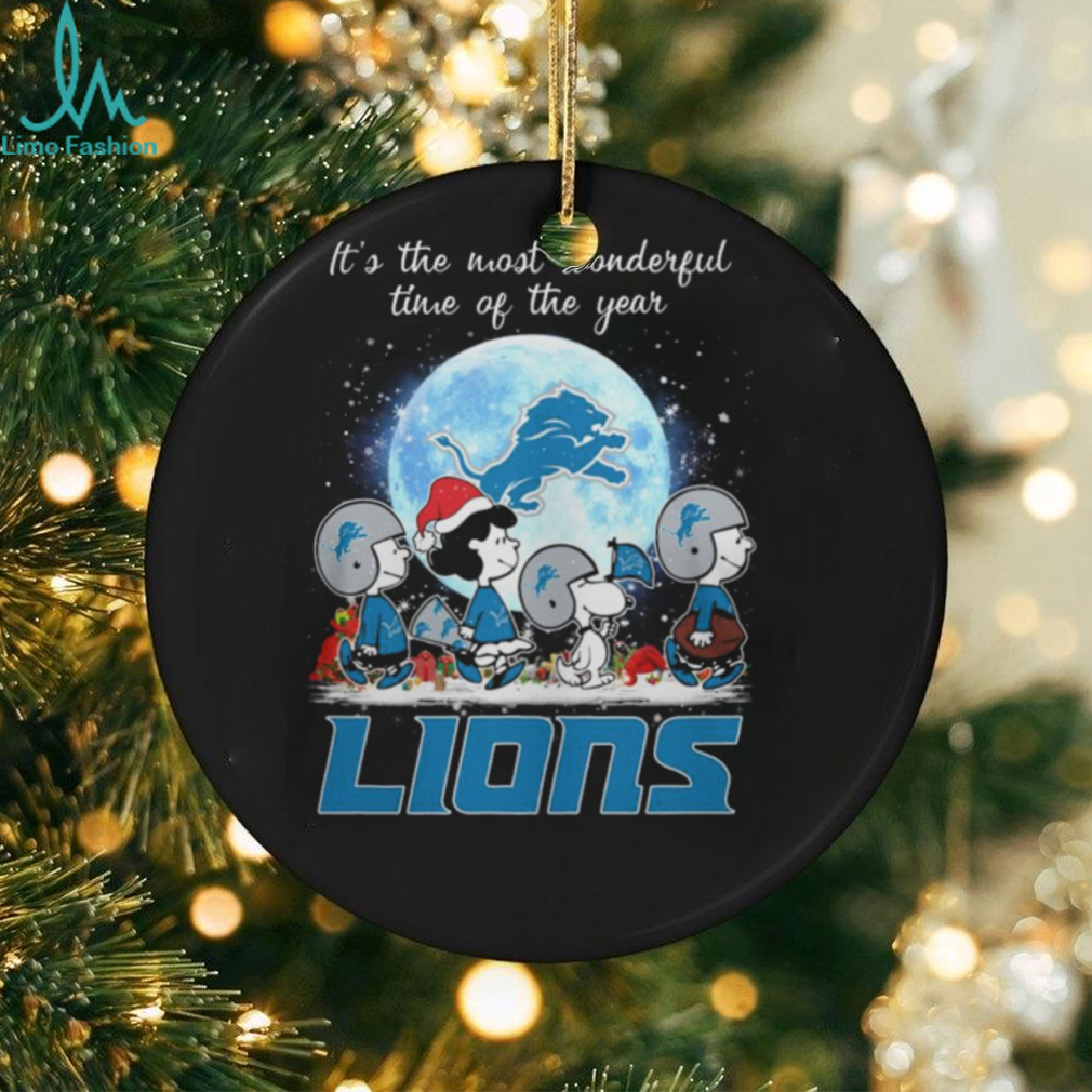 It_s The Most Wonderful Time Of The Year Lions Christmas Shirt It_s The Most Wonderful Time Of The Year Lions Christmas Shirt