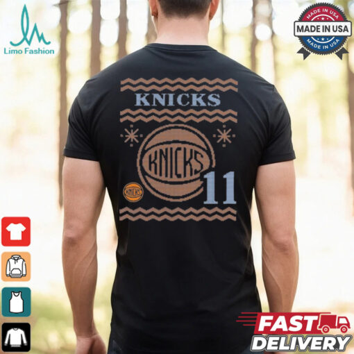 Jalen Brunson New York Knicks Ugly Sweater Name & Number T Shirt