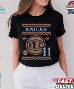 Jalen Brunson New York Knicks Ugly Sweater Name & Number T Shirt