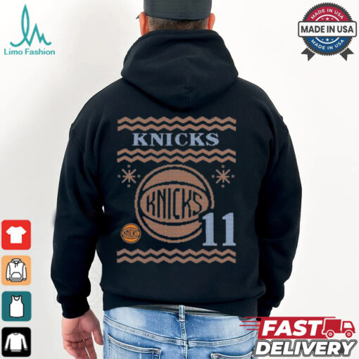 Jalen Brunson New York Knicks Ugly Sweater Name & Number T Shirt