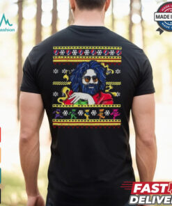 Jerry Garcia Christmas shirt Black Men All size T shirt