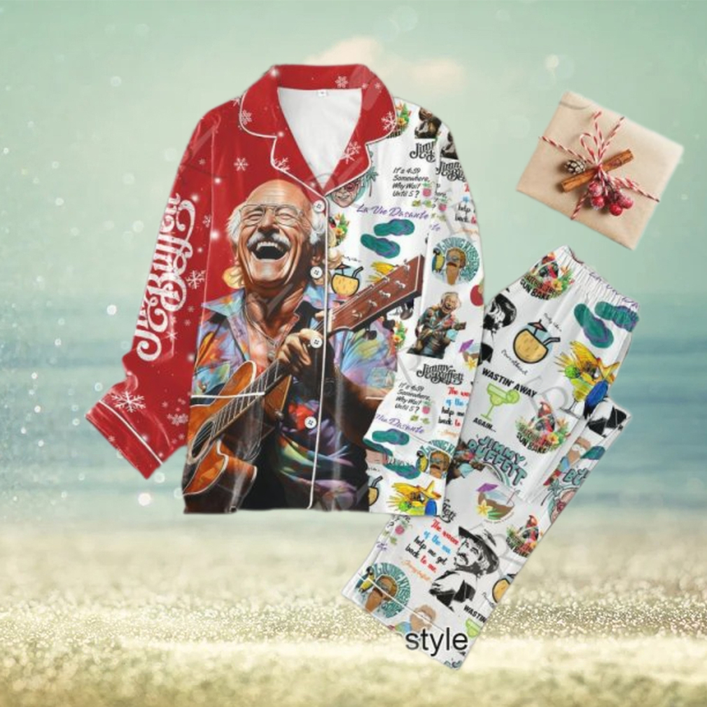 Jimmy Buffett Christmas Pajamas Set Jimmy Buffett Christmas Pajamas Set