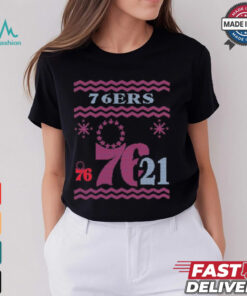 Joel Embiid Philadelphia 76ers Ugly Sweater Name & Number T Shirt