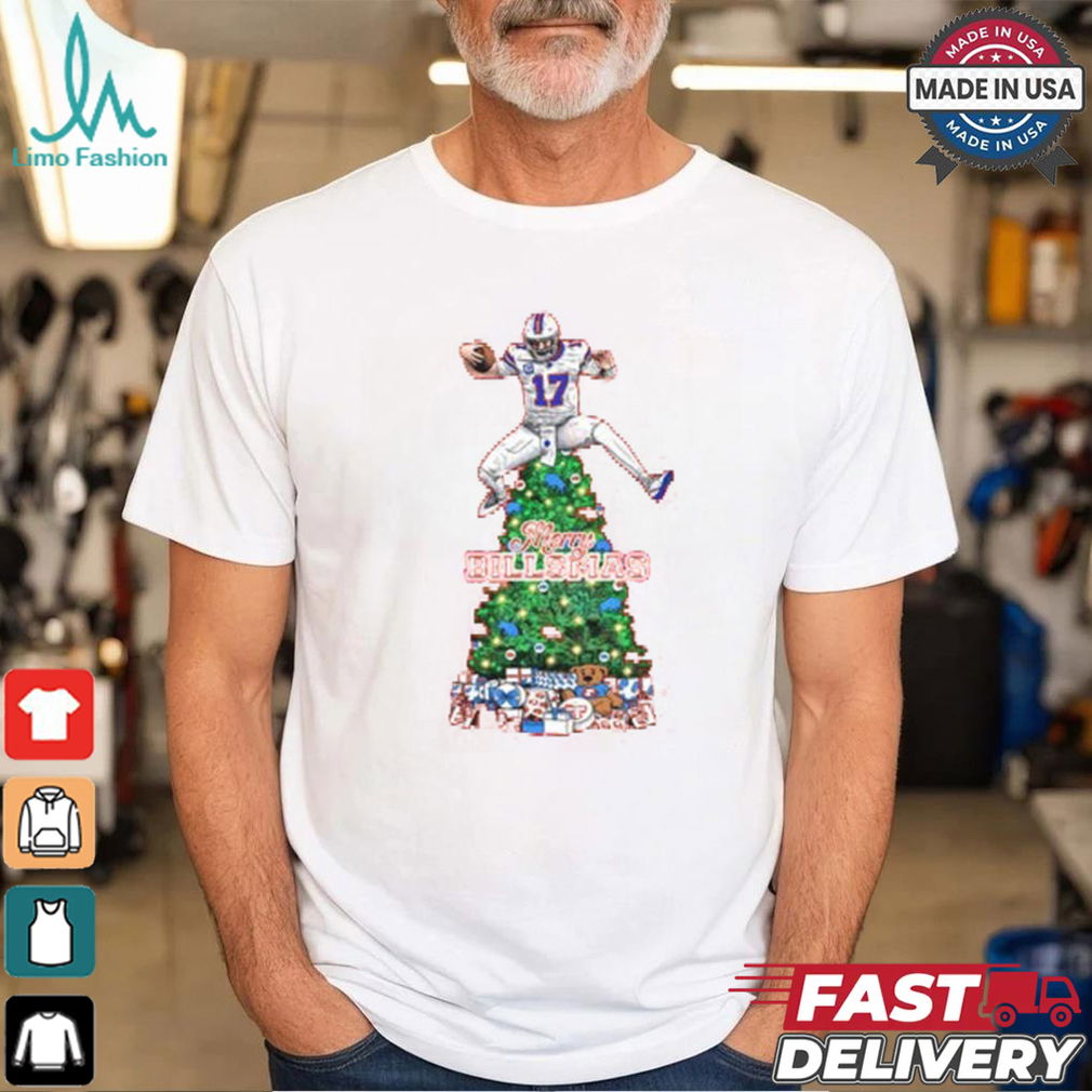 Josh Allen Merry Billsmas Buffalo Football Christmas Shirt Josh Allen Merry Billsmas Buffalo Football Christmas Shirt
