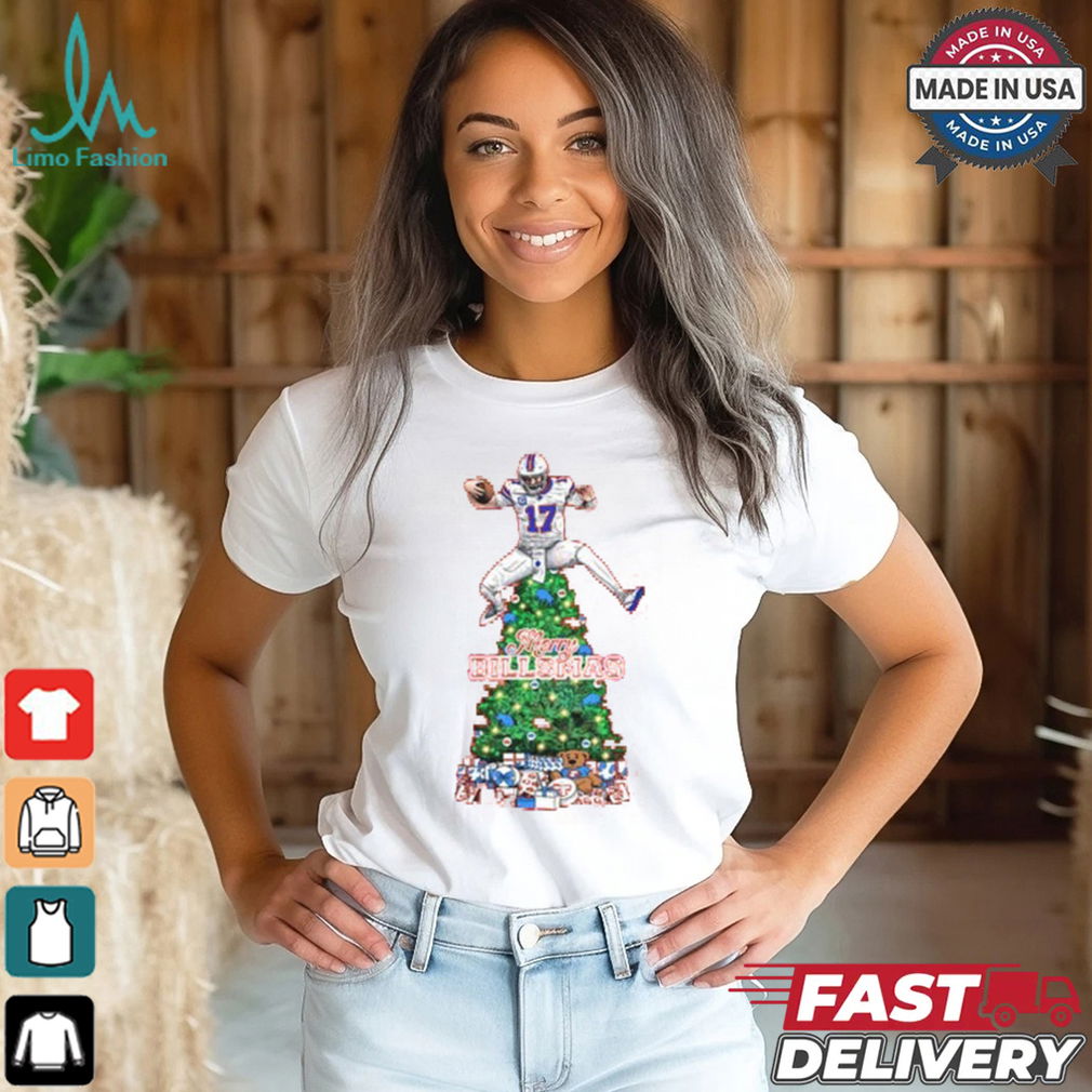 Josh Allen Merry Billsmas Buffalo Football Christmas Shirt Josh Allen Merry Billsmas Buffalo Football Christmas Shirt