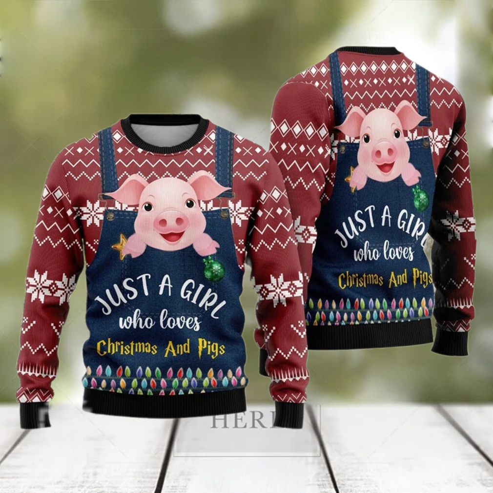 Just A Girl Who Loves Christmas And Pig Just A Girl Who Loves Christmas And Pig