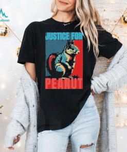 Justice For Peanut Peanut The Squirrel Poster 2024 Shirt