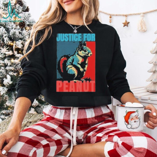 Justice For Peanut Peanut The Squirrel Poster 2024 Shirt