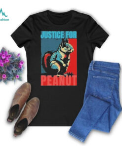 Justice For Peanut Peanut The Squirrel Poster 2024 Shirt