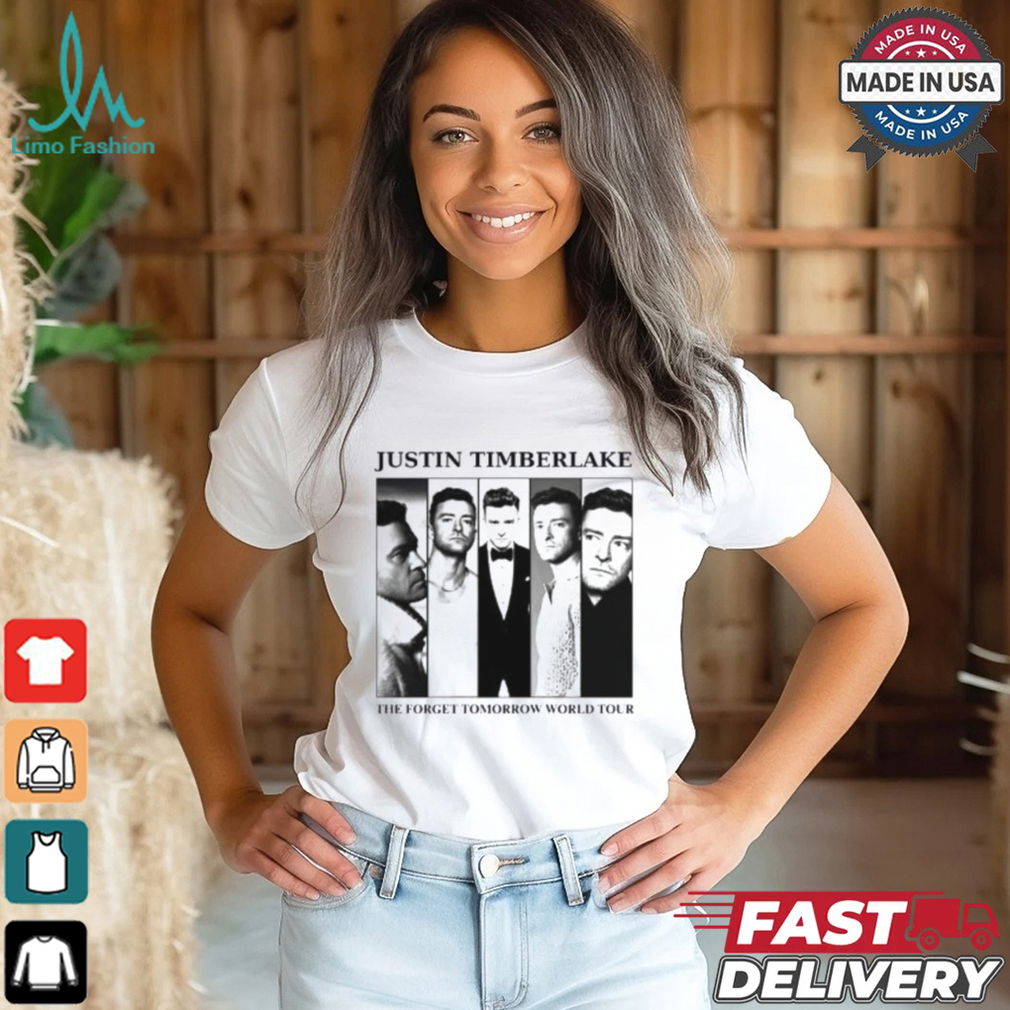 Justin Timberlake The Forget Tomorrow World Tour T Shirt Justin Timberlake The Forget Tomorrow World Tour T Shirt