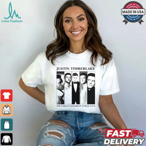Justin Timberlake The Forget Tomorrow World Tour T Shirt