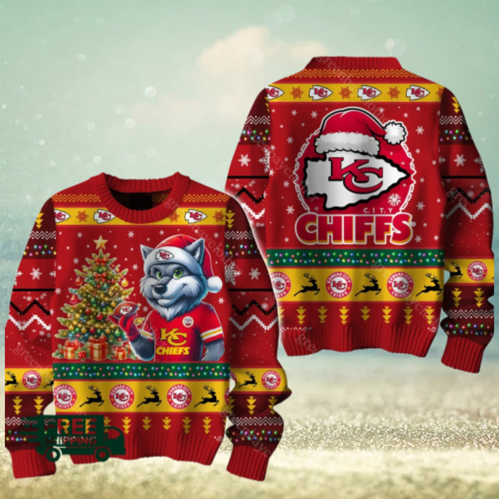 Kansas City Chiefs Christmas Ugly Sweater