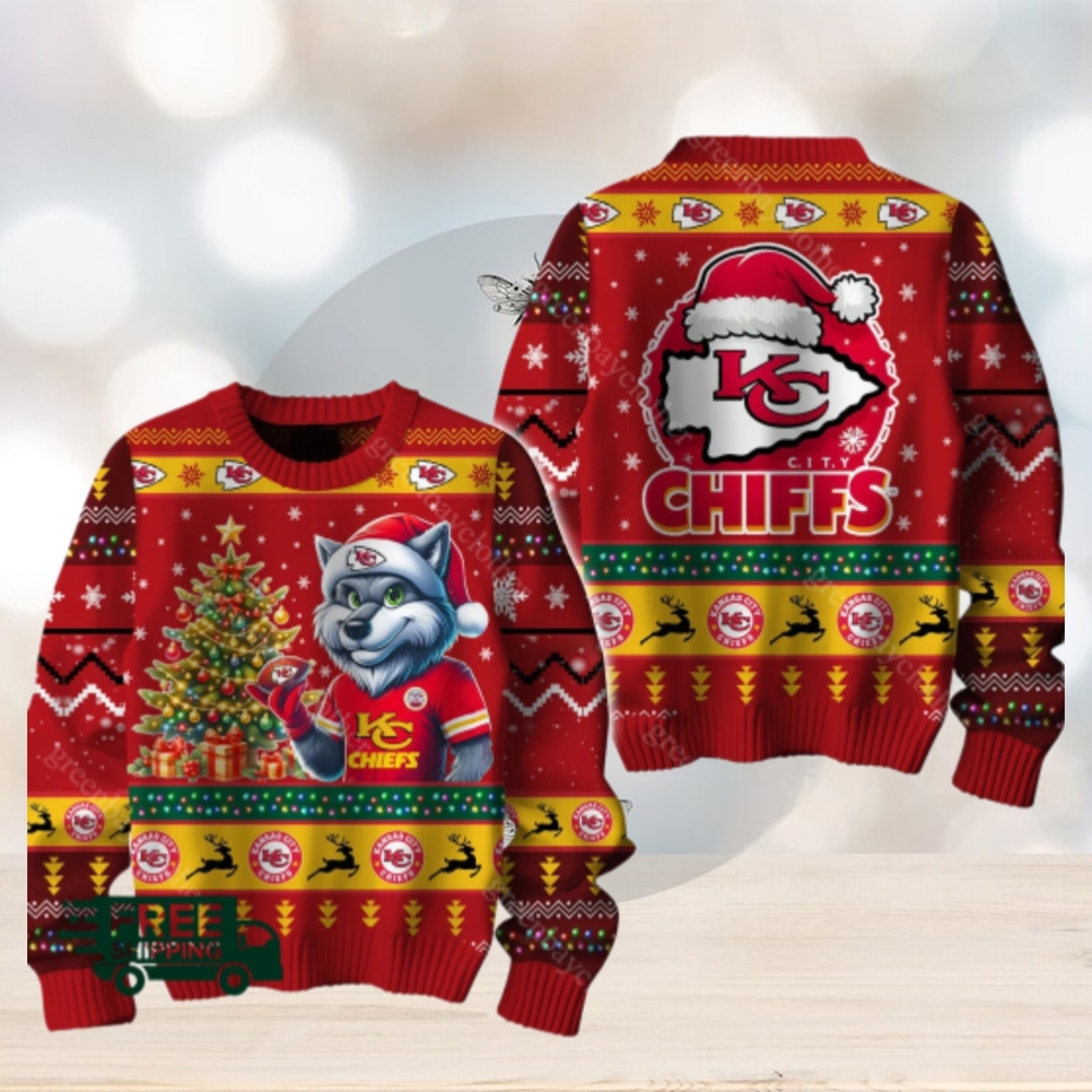 Kansas City Chiefs Christmas Ugly Sweater Kansas City Chiefs Christmas Ugly Sweater