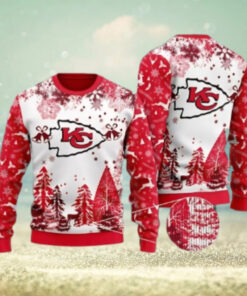 Kansas City Chiefs Festive Spirit Ugly Christmas Sweater