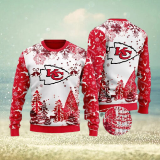 Kansas City Chiefs Winter Wonderland Ugly Christmas Sweater