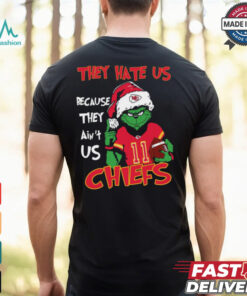 Kansas City Christmas They Hate Us Because They Ain't Us Chiefs Shirt