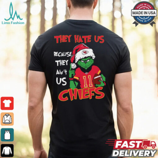 Kansas City Christmas They Hate Us Because They Ain’t Us Chiefs Shirt