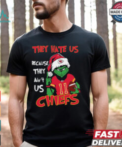 Kansas City Christmas They Hate Us Because They Ain't Us Chiefs Shirt