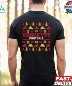 Kansas City Football Pattern Christmas Shirt