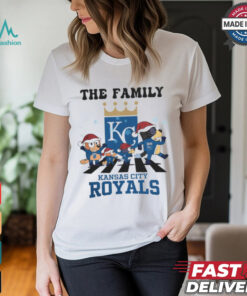 Kansas City Royals X Family Bluey Merry Christmas 2024 Shirt