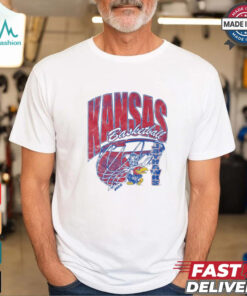 Kansas Jayhawks Script Swish T Shirt
