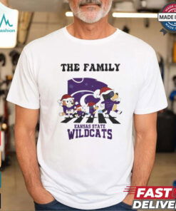 Kansas State Wildcats X Family Bluey Merry Christmas 2024 Shirt