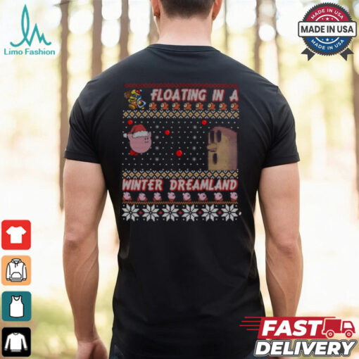 Kirby Ugly Christmas Sweater, Pink Kirby Christmas Shirt
