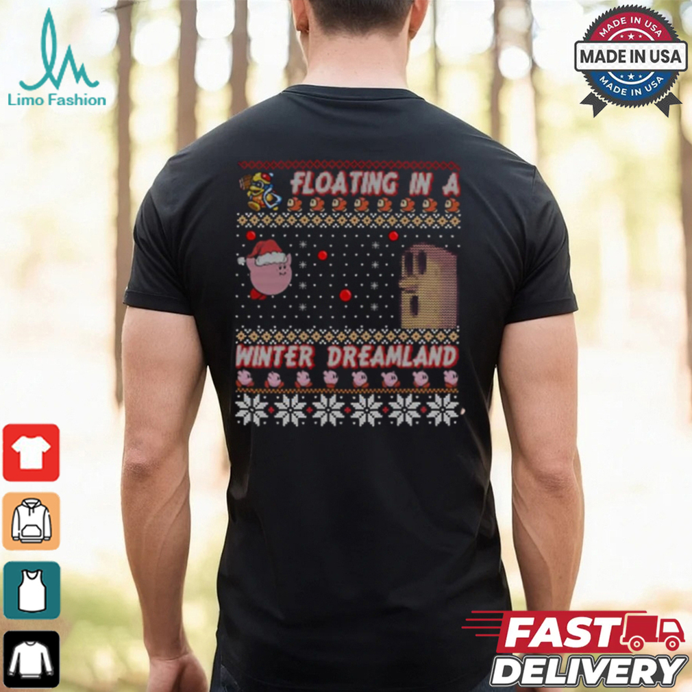 Kirby Ugly Christmas Sweater, Pink Kirby Christmas Shirt Kirby Ugly Christmas Sweater, Pink Kirby Christmas Shirt