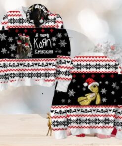 Korn Rock Band A Very Korn Kristmas Chirstmas Gifts 2024 Xmas For Family And Friends Ugly Sweater