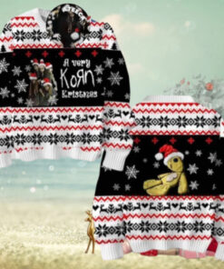 Korn Rock Band A Very Korn Kristmas Chirstmas Gifts 2024 Xmas For Family And Friends Ugly Sweater