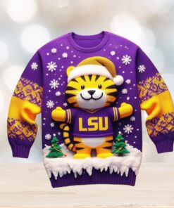 LSU Tigers 2024 Ugly Christmas Sweater