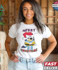 LSU Tigers Bluey Merry Christmas 2024 Shirt