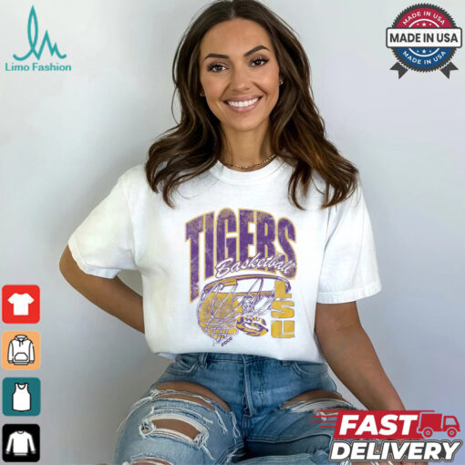 LSU Tigers Script Swish T Shirt