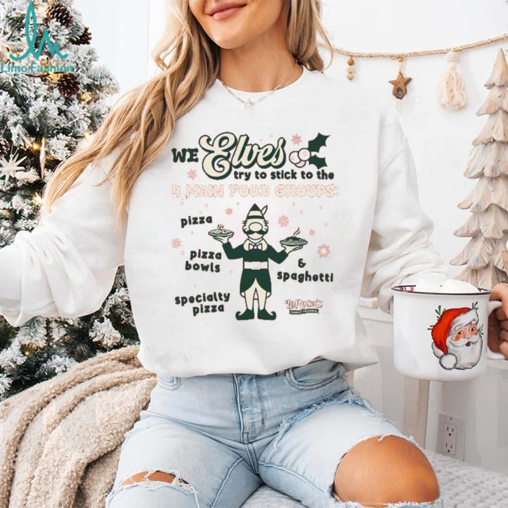 LaRosa's Pizza 4 Main Food Groups Shirt LaRosa's Pizza 4 Main Food Groups Shirt