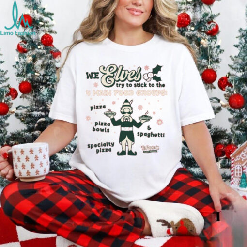 LaRosa’s Pizza 4 Main Food Groups Shirt