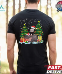 Labubu Moo Deng Christmas Shirt
